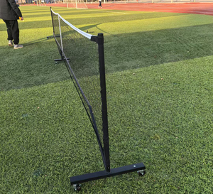 Kolay kurulum taşınabilir Pickleball Net seti ile tekerlekler 6.7m açık spor Net sistemi ile çerçeve ve su geçirmez PVC taşıma kapağı - Product Image 6