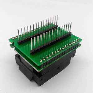 IC51 IC Programmer SMD IC Tester TQFP32 Socket Block Program ATMEGA328P-AU STM8 0.8mm Pitch 7*7mm IC Test Socket Adapter - Product Image 3
