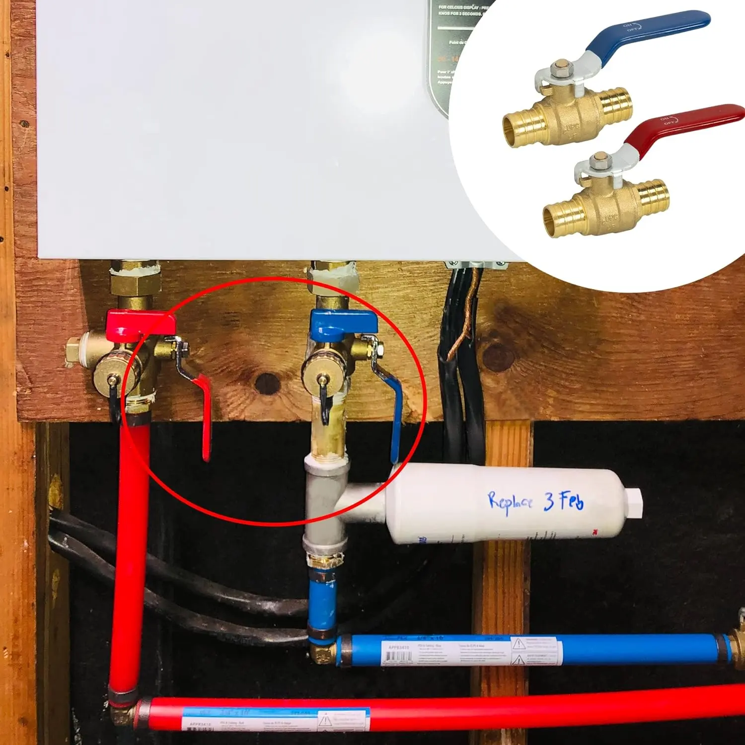 Pex 1/2 "3/4" 인치 황동 전체 포트 차단 볼 밸브 황동 워터 스톱 차단 볼 밸브 온수 및 냉수