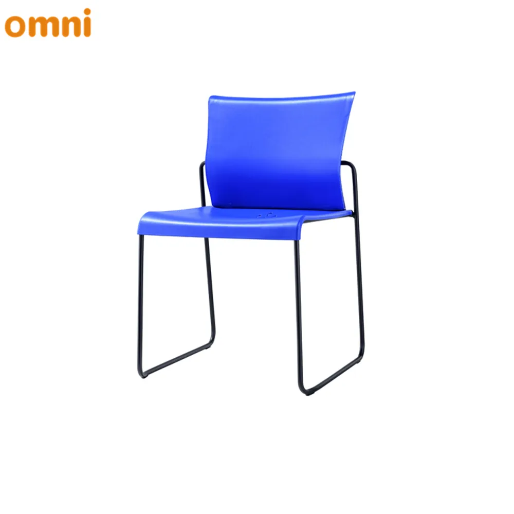 Металлическое синее офисное кресло MS01 для посетителей, цена онлайн