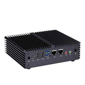 Qotom Q30411S <span class=keywords><strong>Dual</strong></span> LAN Mini PC Haswell <span class=keywords><strong>Celeron</strong></span> <span class=keywords><strong>2955U</strong></span> Processador <span class=keywords><strong>Dual</strong></span> <span class=keywords><strong>Core</strong></span> 1.4GHz, Mini PC industrial Fanless