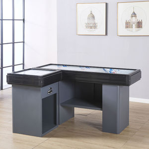 收银台结帐柜台超市柜台结帐柜台酒瓶展示架 - Product Image 4