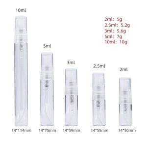 <strong>Empty</strong> 14mm 2ml <strong>2.5ml</strong> 3ml 5ml 10ml 15ml Glass clear Amber Spray <strong>Bottle</strong> - Product Image 2