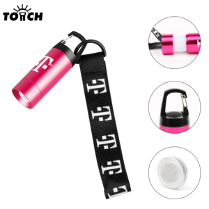 Regalos promocionales pequeña Mini antorcha recargable lámpara antorcha llavero luz personalización aceptable Mini linterna LED - Product Image 4