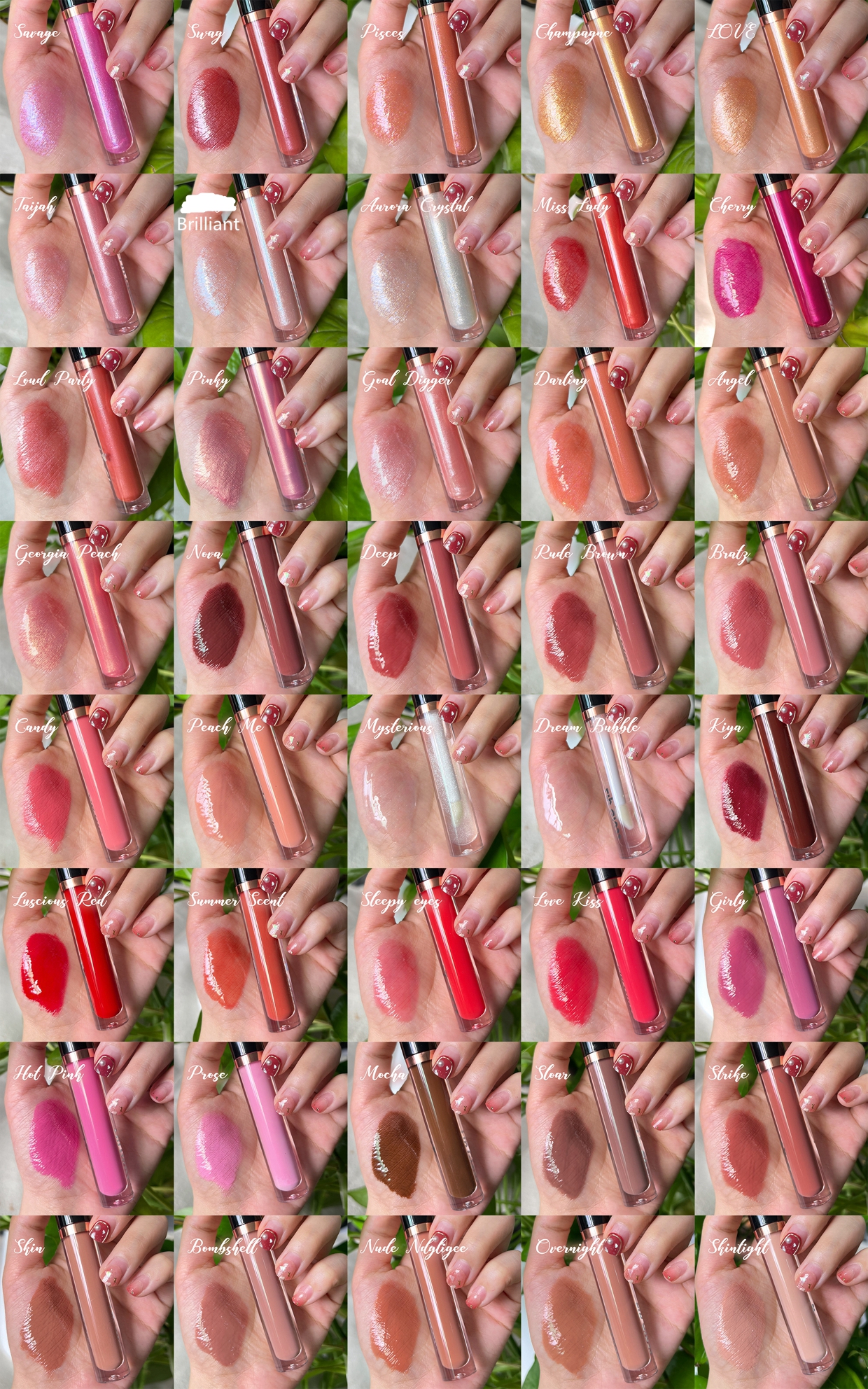 brillo de labios