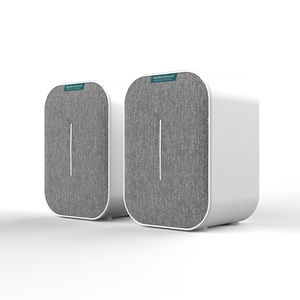 2,0 Altavoces BT portátiles con estilo para computadora Altavoz de audio de estantería de 50W para el hogar Estéreo activo de 5 pulgadas en caja - Product Image 1