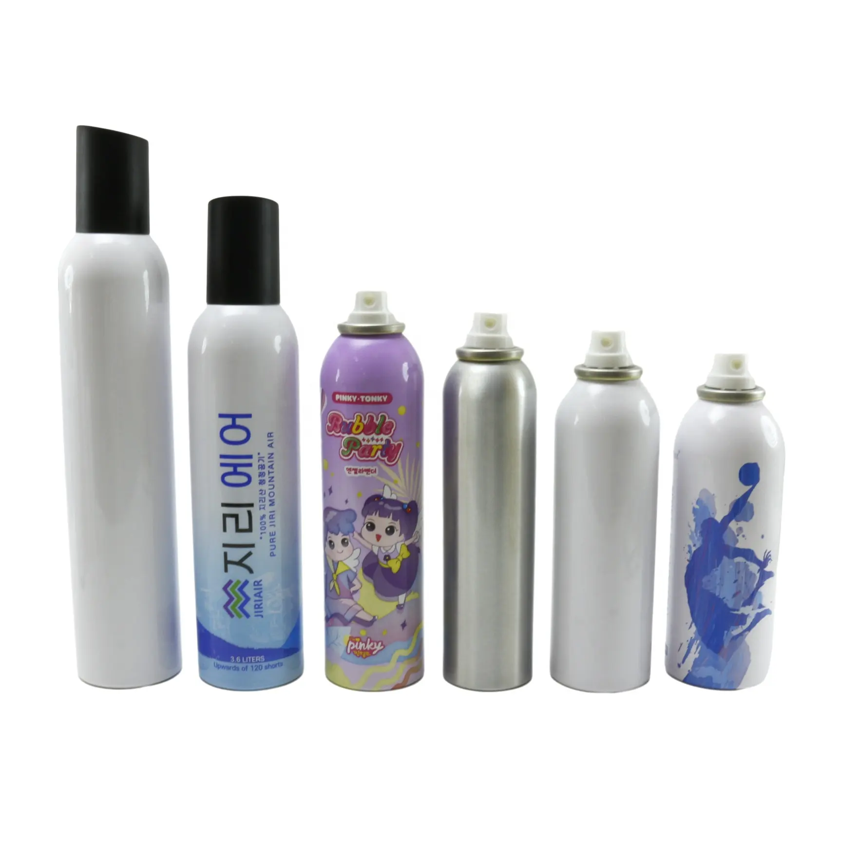 Gran oferta, botella de aerosol, 100ml, 150ml, 200ml, lata de metal, botella de aerosol de aluminio para perfume, para protector solar, para el AC-01C