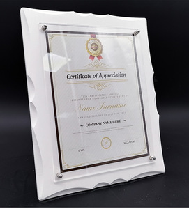 Giấy chứng nhận A4 hiển thị khung Honor giải thưởng đặt ra khung ảnh bằng gỗ Walnut Acrylic giấy chứng nhận bằng tốt nghiệp - Product Image 5