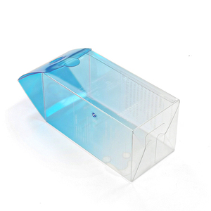 Kırmızı şarap pvc ambalaj özel logolu kutu şarap pp buzlu gıda plastik kutu pet şeffaf kutu - Product Image 3