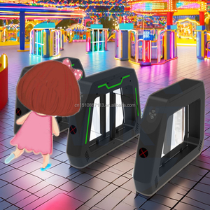 Wan Cartoon Amusement Park <strong>Automatic</strong> Stacking Ticket Gate Optical Swing Barrier Turnstile Manufacture <strong>Access</strong> <strong>Control</strong> <strong>System</strong> - Product Image 2