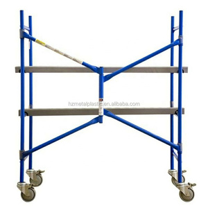 Andamio móvil de 6 pies Banco DE TRABAJO multiusos Yeso Estilo panadero Andamio Plataforma Rodante H Marco Andamio - Product Image 6