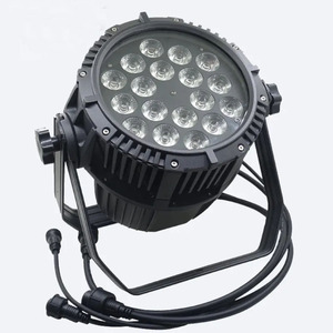 18x18 RGBWA UV 6In1 Dmx חיצוני אורות במה קול הופעל DJ Par אור לקונצרט