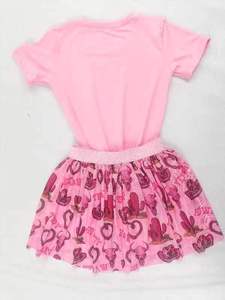 ट्रेंडी बच्चों की लड़की 2 टुकड़े ग्रीष्मकालीन कपड़ों के साथ बाल सादे शर्ट सेट थोक लड़की गर्मियों के कपड़े सेट - Product Image 5