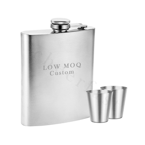 Thuận tiện sản phẩm thép không gỉ Rượu du lịch rượu vang Nồi mini Hip Flask - Product Image 1