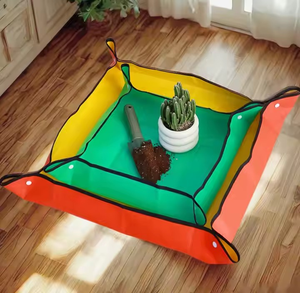 Bitki saksı ve Repotting için kaymaz özelliği ile katlanabilir bahçe Kneeler çalışma bez koruyucu donanım - Product Image 1