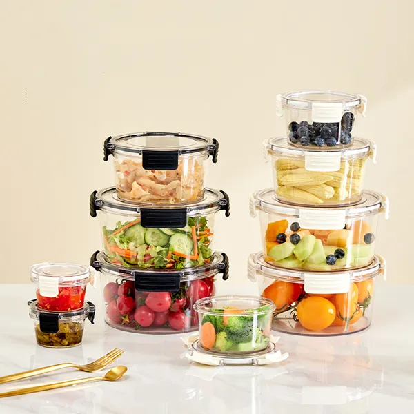 Cheap Price Wholesaler Food Containers Plastic Air Tight Storage Boxes With Lid