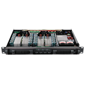 Yüksek kalite 110V ~ 230V 4-Channel 1000-Watt sınıf D güç dijital ses amplifikatörü istikrarlı çalışma 1U LiHui Metal kabuk dış mekan kullanımı - Product Image 6