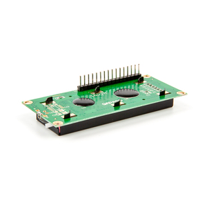LCD1602 1602 modulo Controller Display LCD a 16x2 caratteri retroilluminazione blu con intestazione Pin di saldatura - Product Image 5