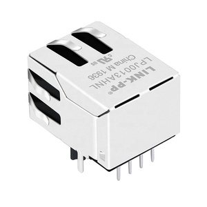 13F-63CGYD4S2NL 10/100 Base-T 8P8C Magnetic <strong>Ethernet</strong> RJ45 Connector - Product Image 5