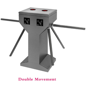 Zento Innovative kosten günstige Zugangs kontrolle Halbautomati scher Drehkreuz mechanismus für Fußgänger im Innen-und Außenbereich - Product Image 4