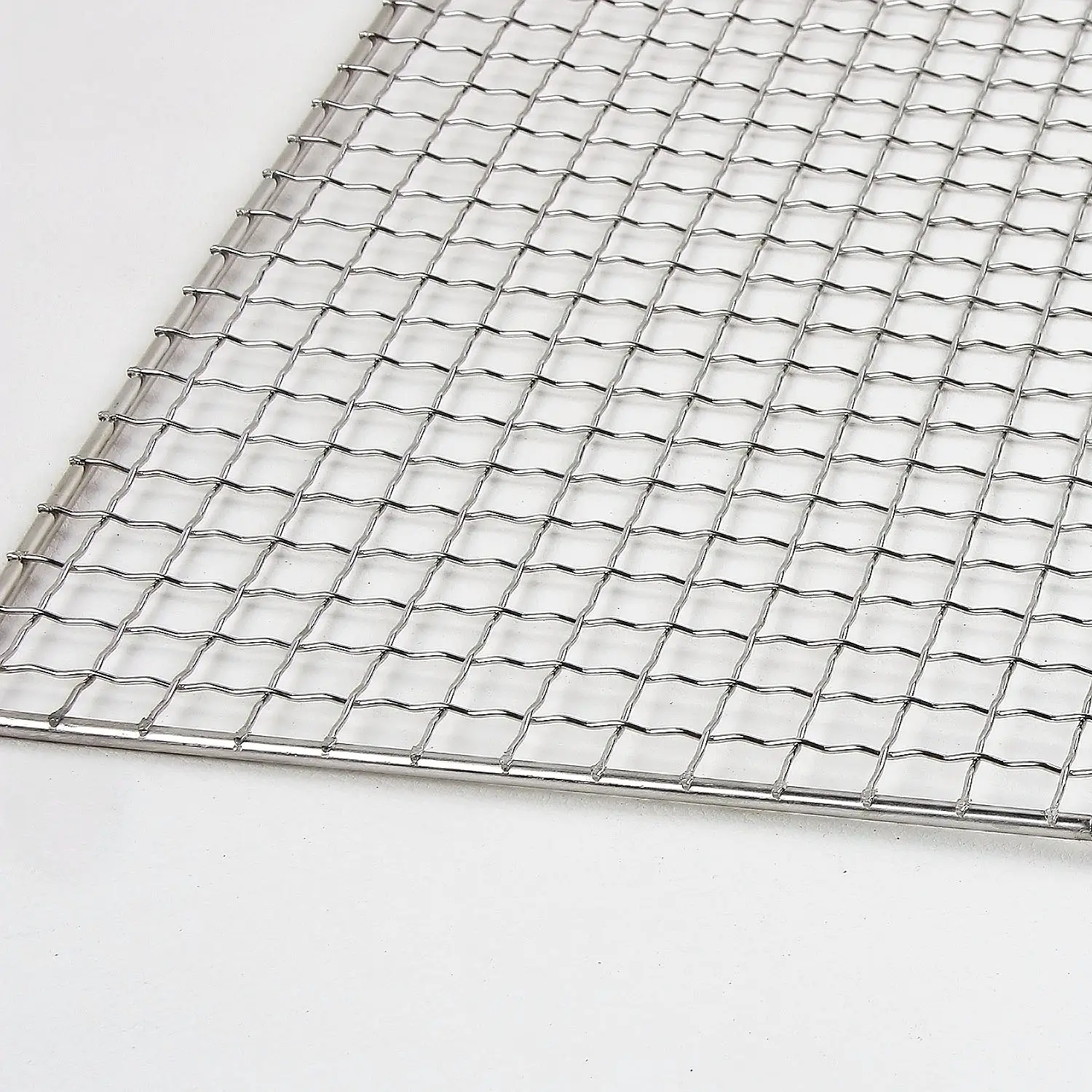60x90cm Disposable grill rack Stainless Steel BBQ Grilling Wire Mesh Net Multifunction One time Use Wire Mesh Grill