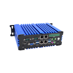組み込みItx IoT Pc 4 LanメタルケースコンピューターマルチLanファンレスデジタル化Pc - Product Image 4