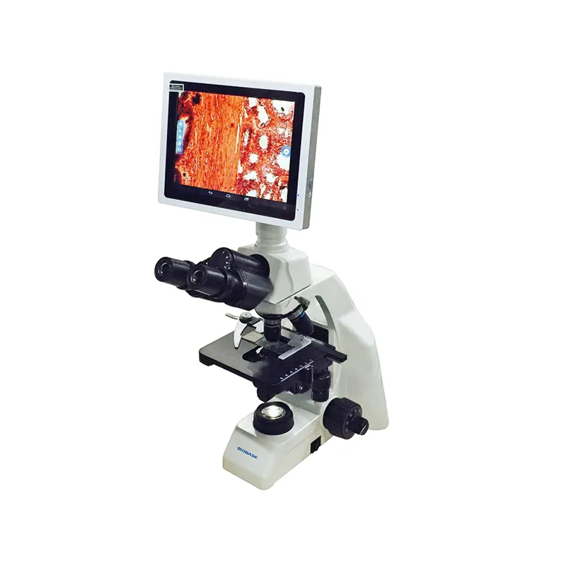 BIOBASE alto rendimiento Popular LCD Digital microscopio biológico precio barato microscopio