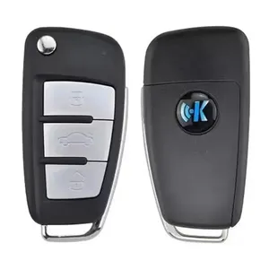 KEYDIYB02メタル3ボタンBシリーズKDカーキーアウディA6Lスタイルリモコン用KD900 KD900 URG200 KD-X2ミニKD - Product Image 1