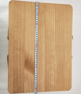 Giỏ Dã Ngoại <span class=keywords><strong>Kmart</strong></span> Hình Chữ Nhật Màu Xanh Lá Cây, Giỏ Đựng Đồ Ăn Ngoài Trời Có Nắp Bằng Gỗ Và Tay Cầm - Product Image 4