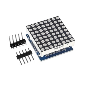MAX7219 8x8 Dot Matrix LED Display DIY Kit 5V MCU Control Componentes electrónicos para Arduino/Raspberry Pi