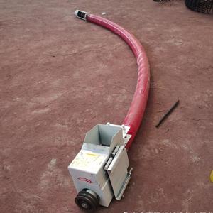 Elevador de granos portátil, transportador de tornillo flexible de maíz, máquina de succión/máquina de carga y descarga de contenedores de granos
