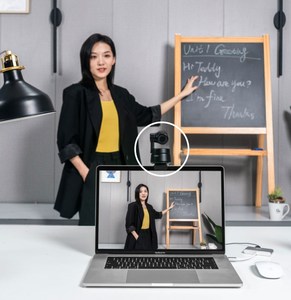 2X Zoom AI enerjili PTZ web kamera Obsbot küçük web kamera video konferans/online eğitim/canlı akış VS OBSBOT kuyruk kamera - Product Image 1