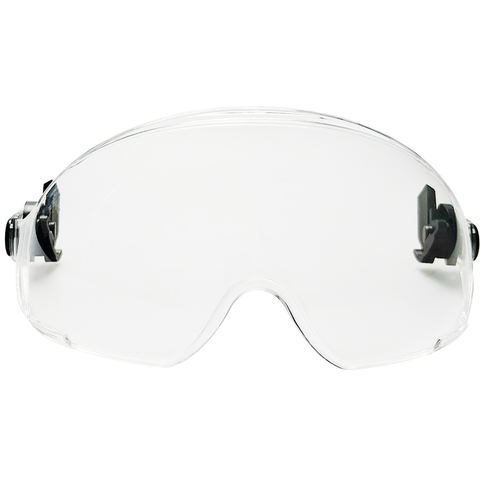 Outside Clear PC visor
