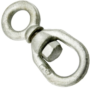 Chúng tôi giả mạo đôi đã kết thúc xoay mắt móc <span class=keywords><strong>g401</strong></span> mạ kẽm mắt để mắt ahchor xoay vòng vòng nối chuỗi xoay - Product Image 2