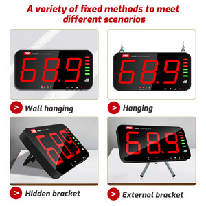 OEM ODM TASI TA653B Noise Meter, Decible Meter, Large LCD Wall Mounted Digital Sound Level Meter USB - Product Image 5