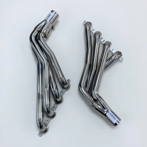 LS Swap Long Tube headers 1-7/8 "สำหรับ Chevy GMC C10 C1500 LS1 LS3 LS6 LS7วิศวกรรม C10 LS ส่วนหัวของรถบรรทุก EH28982