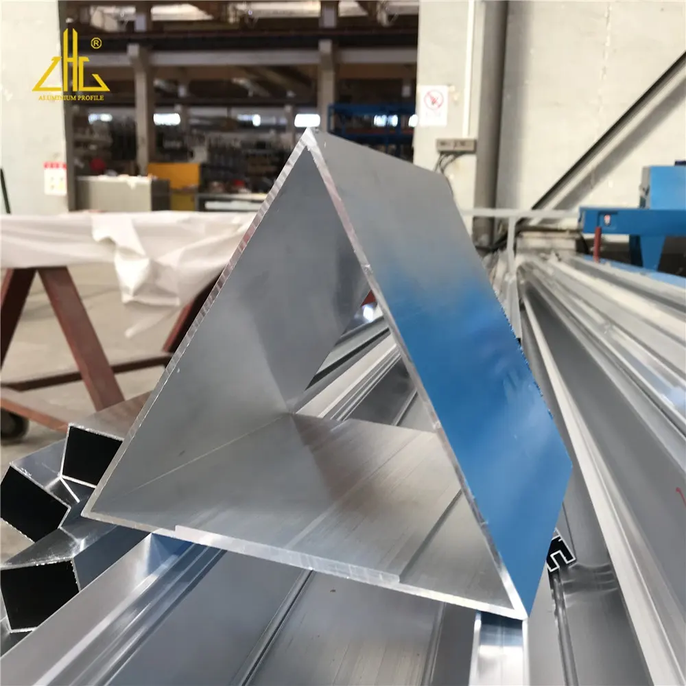 Triangolo Stampaggio Profili In Lega di Alluminio Del Tubo/tubo, Tubi di Alluminio Profili