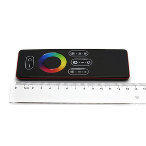Logo personalizzato 1-5 canali LED Dimmer Touch Strip Controller LED <span class=keywords><strong>IR</strong></span> RF Touch Dimmer LED striscia di luce telecomando