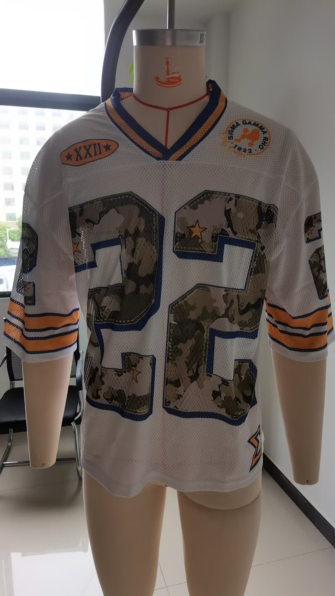 Blanc/Camouflage 22