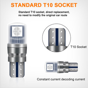 ハイパワーRC2SMD RGB12vエラーなしT10194 w5w Canbus Led Bulb with remote for Auto Car - Product Image 3