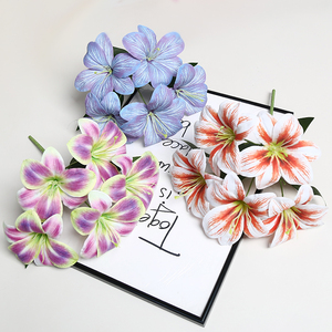 Multi-Color Super Realistic Lily Soft Simulation for Multiple Occasions like Back to School and Father's Day with Durable Stem - Product Image 3