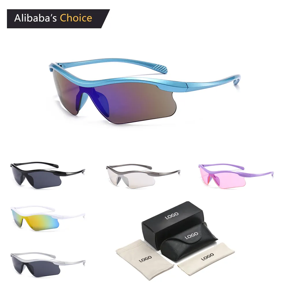 Пользовательские солнцезащитные очки Y2k панк тонированные линзы на открытом воздухе модные дизайнерские спортивные велосипедные солнцезащитные очки для женщин и мужчин