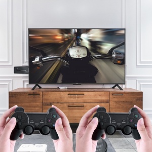 Family TV 32G/64G Eingebauter 10000 Retro Games Stick 2.4G Wireless Controller Gamepad 4K HD-Videospiel konsole Dual Game Player