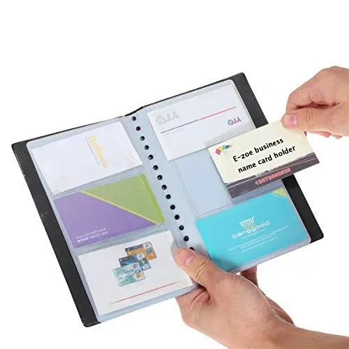 PU PVC deri kartvizit kitap tutucu dergi iş kart düzenleyici isim kartı kitap tutucu