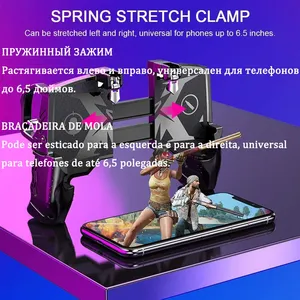 K21 gioco gestire Mobile Gamepad Joystick Controller Trigger per iPhone androidi telefoni cellulari Controller di gioco PUBG Gamepad - Product Image 6