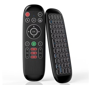 Air Mouse 7 colores Teclado retroiluminado Voz Inalámbrico Mini 2,4G Air Mouse Control remoto para Android TV Box, PC, para Windows - Product Image 1