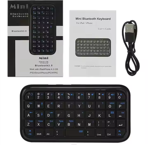 Mini teclado inalámbrico recargable de 49 teclas portátil delgado para Bluetooth y teclado de viaje de 2,4G para Smartphone Tablet PC - Product Image 6
