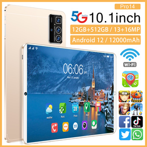 New Smart Tablet <strong>Computer</strong> 10.1-inch Large Screen <strong>Card</strong> to Achieve Voice Calls 12 + 512GB Running Hard Disk <strong>Memory</strong> - Product Image 5