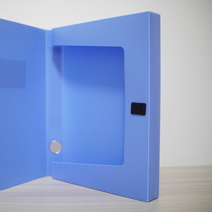 Cajas de archivos de almacenamiento A4, cajas de archivos PP con tapa, organizador de carpetas de archivos, caja de archivo de almacenamiento de documentos para oficina - Product Image 4