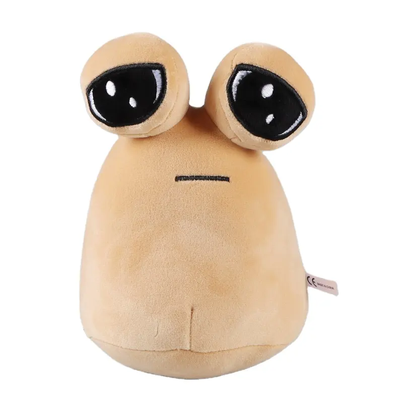 OEM de venda quente Pet Alien Pou Brinquedo de pelúcia Emoção Alien Plushie Boneco de pelúcia Pou Bonecos de pelúcia macios animais de pelúcia